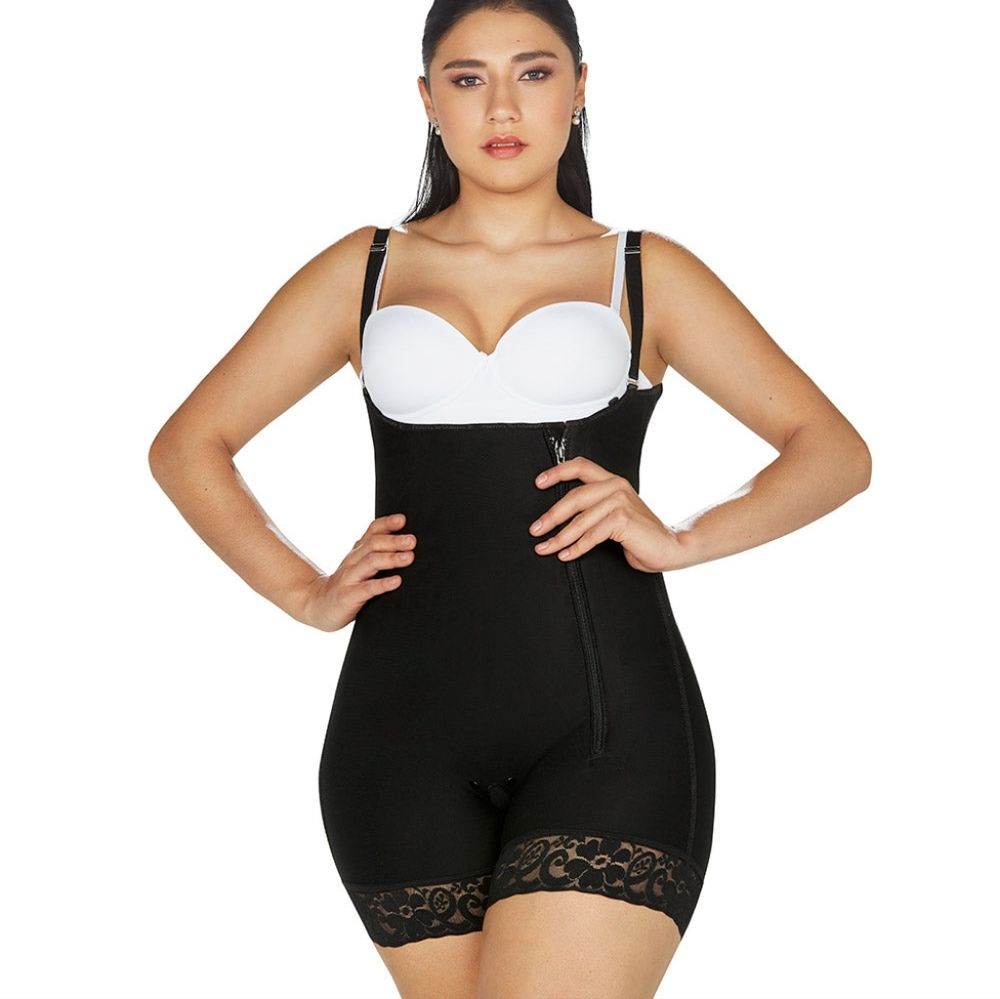FAJA COLOMBIANA FTC SHORT BODYSUIT, HALF BACK COVERAGE SHAPEWEAR